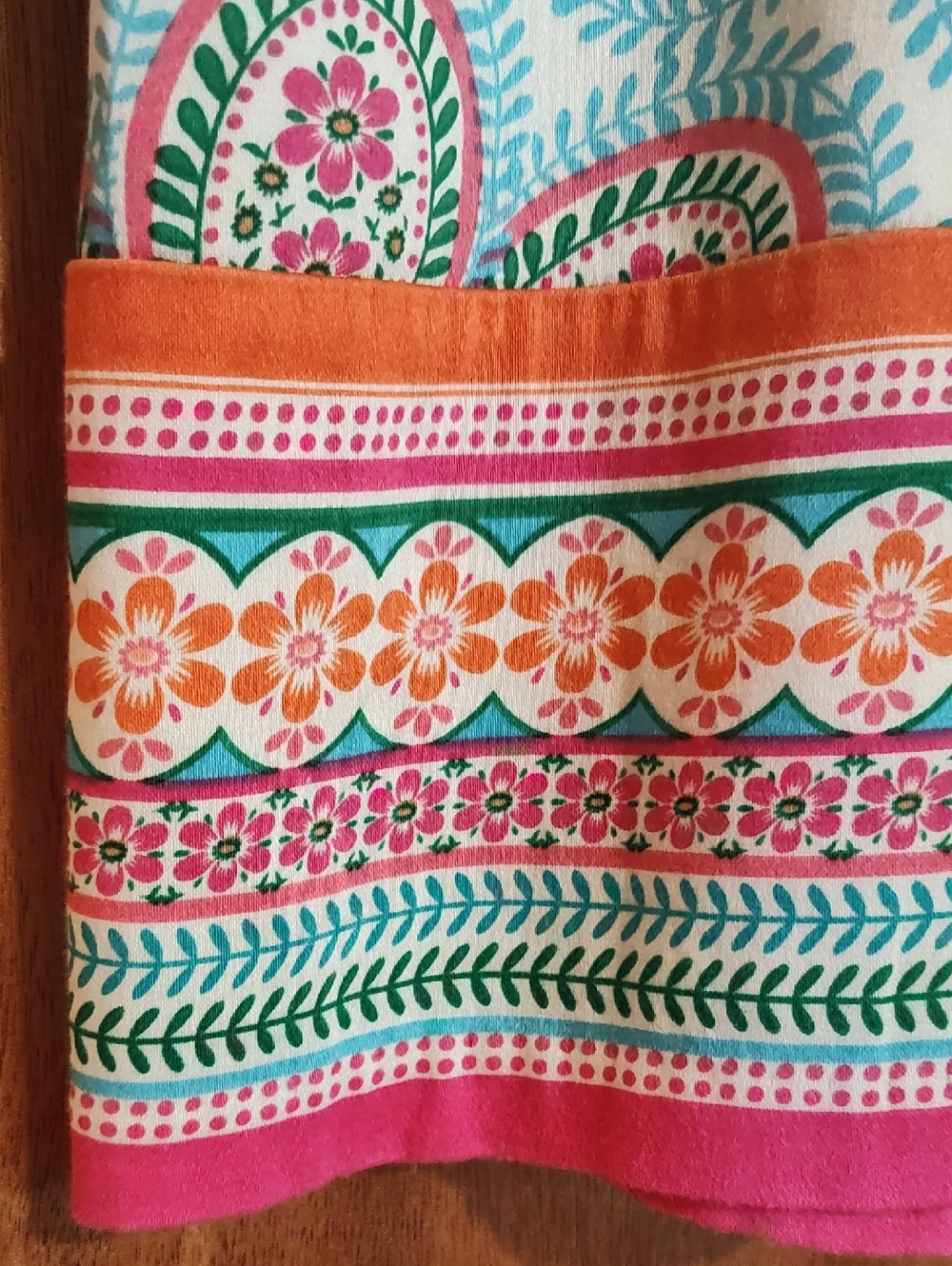 Pretty London Times Sheath Dress Turquoise Pink Floral Stretch Preppy Brunch 8 - Picture 5 of 10